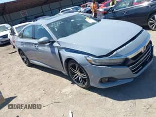 2021 Honda Accord Touring z VIN 1HGCV3F99MA012932, wystawiony jako IAAI lot #42317238 z przebiegiem 161 948 mil mil oraz . Historia ofert i sprzedaży dostępna na DreamBid. Obrazek 1.