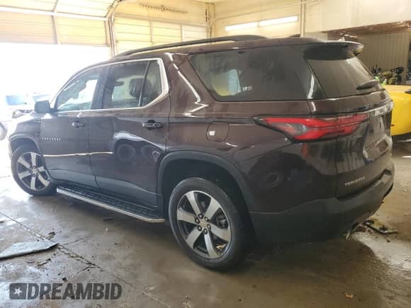 2023 Chevrolet Traverse LT with VIN 1GNERHKW4PJ242152, listed as a Copart auction lot 80753365 with 52,545 mi miles and Salvage title. Bid and sale history available at DreamBid. Image 2.