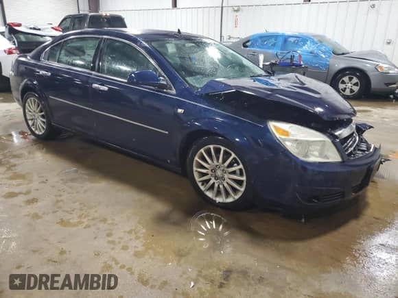 2008 Saturn Aura XR with VIN 1G8ZV57738F113758, listed as a Copart auction lot 71480155 with 179,100 mi miles and Salvage title. Bid and sale history available at DreamBid. Image 4.