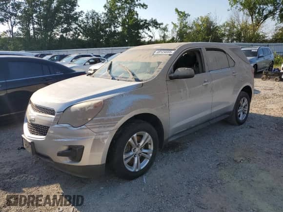 2014 Chevrolet Equinox LS z VIN 2GNFLEEK0E6219376, wystawiony jako Copart lot #69124555 z przebiegiem Nie podano mil oraz Nie do naprawy • Non repairable. Historia ofert i sprzedaży dostępna na DreamBid. Obrazek 1.
