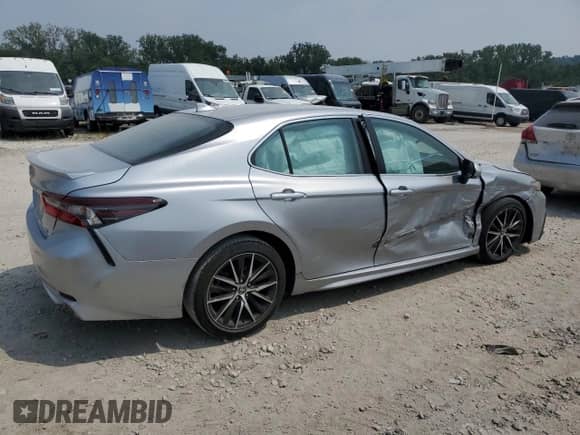 2023 Toyota Camry SE с VIN 4T1G11AK6PU182223, выставлен на аукционе Copart как лот 67414965 с пробегом 27 891 миль миль и Списание • Salvage title. История ставок и продаж доступна на DreamBid. Изображение 3.