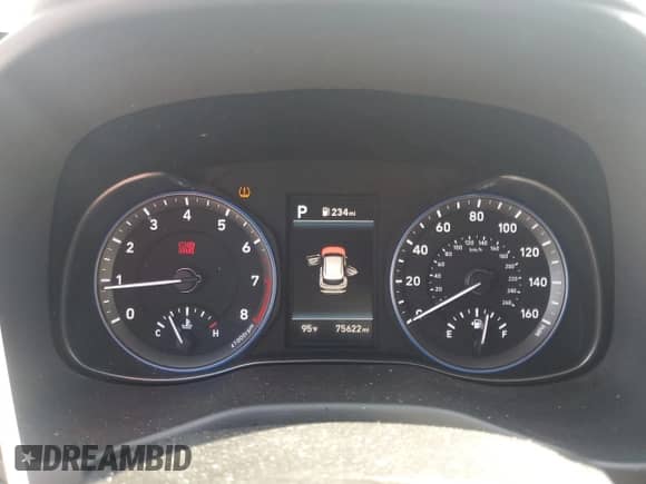 2021 Hyundai Kona SEL Plus with VIN KM8K62AA3MU659646, listed as a Copart auction lot 66304565 with 75,622 mi miles and Salvage title. Bid and sale history available at DreamBid. Image 9.