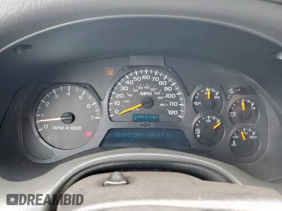 2002 Chevrolet TrailBlazer LTZ с VIN 1GNDT13S822270507, выставлен на аукционе Copart как лот 62160485 с пробегом 298 317 миль миль и Списание • Salvage title. История ставок и продаж доступна на DreamBid. Изображение 9.
