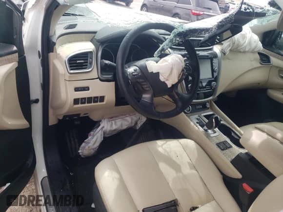 2024 Nissan Murano SV с VIN 5N1AZ2BS4RC119066, выставлен на аукционе Copart как лот 55278045 с пробегом Не указан миль и На запчасти • Non repairable. История ставок и продаж доступна на DreamBid. Изображение 8.