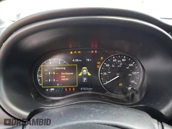 2023 Nissan Kicks SR with VIN 3N1CP5DVXPL499272, listed as a Copart auction lot 69022755 with 67,522 mi miles and Salvage title. Bid and sale history available at DreamBid. Image 9.