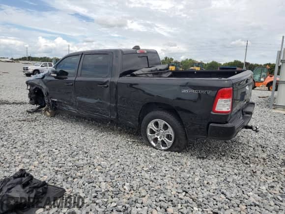 2022 Ram 1500 Big Horn z VIN 1C6RREMTXNN126026, wystawiony jako Copart lot #71054735 z przebiegiem 44 117 mil mil oraz Nie do naprawy • Non repairable. Historia ofert i sprzedaży dostępna na DreamBid. Obrazek 2.