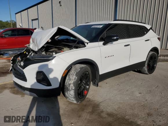 2020 Chevrolet Blazer LT с VIN 3GNKBDR40LS696816, выставлен на аукционе Copart как лот 84332414 с пробегом 29 023 миль миль и На запчасти • Non repairable. История ставок и продаж доступна на DreamBid. Изображение 1.