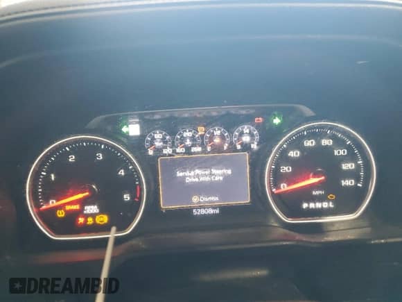 2020 Chevrolet Silverado 3500HD High Country с VIN 1GC4YVEY7LF183582, выставлен на аукционе Copart как лот 57320385 с пробегом 52 808 миль миль и Списание • Salvage title. История ставок и продаж доступна на DreamBid. Изображение 9.