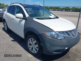 2012 Nissan Murano SL с VIN JN8AZ1MU7CW102947, выставлен на аукционе IAAI как лот 42811940 с пробегом 200 663 миль миль и . История ставок и продаж доступна на DreamBid. Изображение 1.