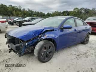 2022 Hyundai Elantra SEL z VIN 5NPLS4AG8NH060208, wystawiony jako Copart lot #85854225 z przebiegiem 80 936 mil mil oraz Czysty tytuł • Clean title. Historia ofert i sprzedaży dostępna na DreamBid. Obrazek 1.