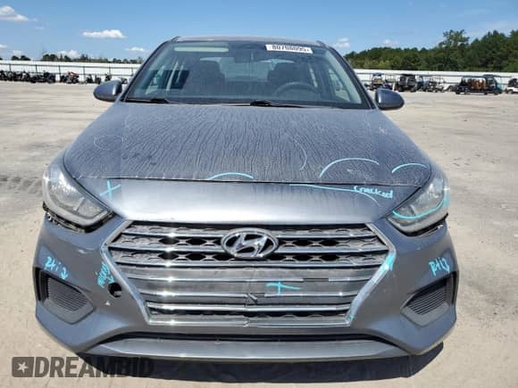 2019 Hyundai Accent SE с VIN 3KPC24A34KE062843, выставлен на аукционе Copart как лот 80708095 с пробегом 140 186 миль миль и Списание • Salvage title. История ставок и продаж доступна на DreamBid. Изображение 5.