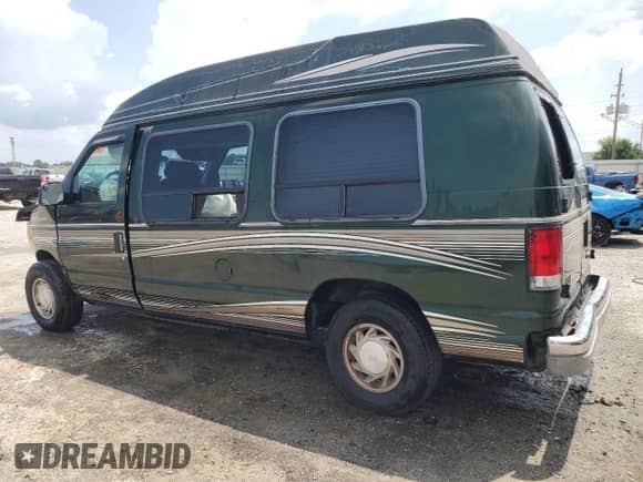 1999 Ford Econoline Cargo z VIN 1FDRE14WXXHB78082, wystawiony jako Copart lot #65763155 z przebiegiem 112 945 mil mil oraz Szkoda całkowita • Salvage title. Historia ofert i sprzedaży dostępna na DreamBid. Obrazek 2.