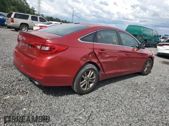2017 Hyundai Sonata SE with VIN 5NPE24AF9HH471525, listed as a Copart auction lot 68730815 with 138,092 mi miles and Clean title. Bid and sale history available at DreamBid. Image 3.