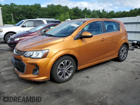 2017 Chevrolet Sonic LT с VIN 1G1JD6SB5H4131612, выставлен на аукционе Copart как лот 64371225 с пробегом 46 607 миль миль и Списание • Salvage title. История ставок и продаж доступна на DreamBid. Изображение 1.