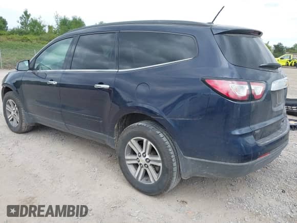 2015 Chevrolet Traverse LT z VIN 1GNKVGKD1FJ287734, wystawiony jako IAAI lot #43018247 z przebiegiem 155 457 mil mil oraz . Historia ofert i sprzedaży dostępna na DreamBid. Obrazek 3.