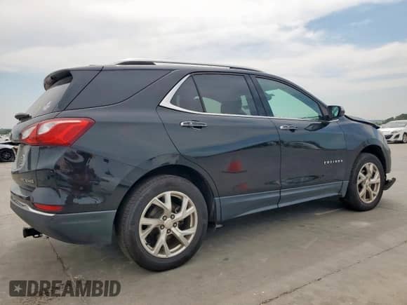 2018 Chevrolet Equinox Premier with VIN 3GNAXVEV7JL251613, listed as a Copart auction lot 68528075 with 103,075 mi miles and Salvage title. Bid and sale history available at DreamBid. Image 3.