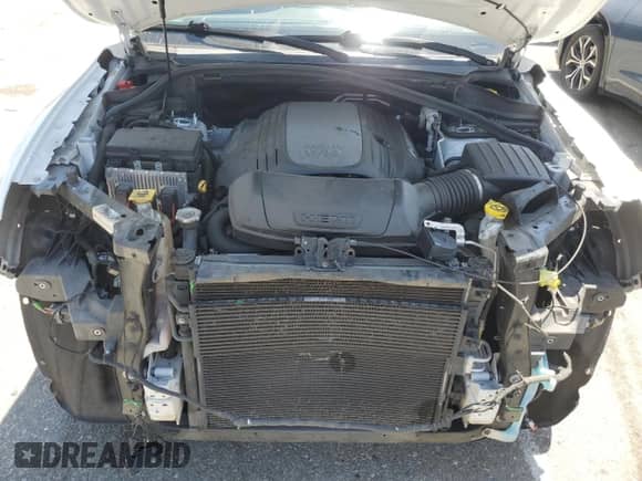 2017 Dodge Durango R/T z VIN 1C4SDHCT5HC660725, wystawiony jako Copart lot #57305275 z przebiegiem 114 956 mil mil oraz Szkoda całkowita • Salvage title. Historia ofert i sprzedaży dostępna na DreamBid. Obrazek 11.