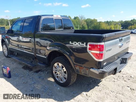 2012 Ford F-150 XL with VIN 1FTFW1ET3CFA76587, listed as a IAAI auction lot 43256825 with 139,668 mi miles and . Bid and sale history available at DreamBid. Image 3.
