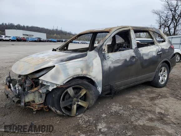 2011 Hyundai Veracruz Limited with VIN KM8NUDCC4BU147078, listed as a Copart auction lot 53035165 with Not provided miles and Salvage title. Bid and sale history available at DreamBid. Image 1.