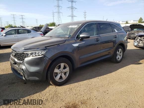 2021 Kia Sorento LX with VIN 5XYRG4LC7MG018155, listed as a Copart auction lot 72001345 with 82,379 mi miles and Salvage title. Bid and sale history available at DreamBid. Image 1.