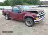 1997 Chevrolet Silverado 1500 with VIN 1GBEC14R7VZ191984, listed as a Copart auction lot 70491194 with 271,724 mi miles and Salvage title. Bid and sale history available at DreamBid. Image 4.