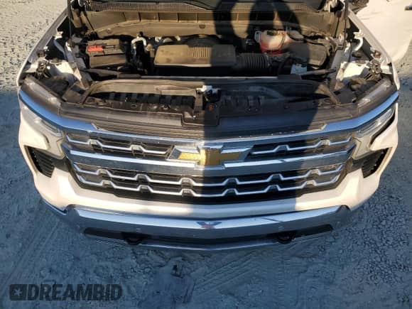 2023 Chevrolet Silverado 1500 LTZ with VIN 1GCUDGED2PZ237234, listed as a Copart auction lot 70644835 with 110,546 mi miles and Salvage title. Bid and sale history available at DreamBid. Image 11.
