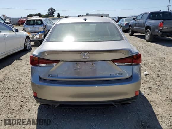 2017 Lexus IS 350 с VIN JTHBE1D27H5031349, выставлен на аукционе Copart как лот 58227775 с пробегом 25 115 миль миль и Списание • Salvage title. История ставок и продаж доступна на DreamBid. Изображение 6.