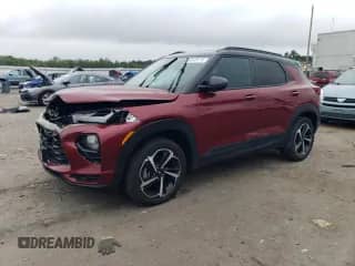 2023 Chevrolet TrailBlazer RS with VIN KL79MUSL1PB206126, listed as a Copart auction lot 69440415 with 27,242 mi miles and Salvage title. Bid and sale history available at DreamBid. Image 1.