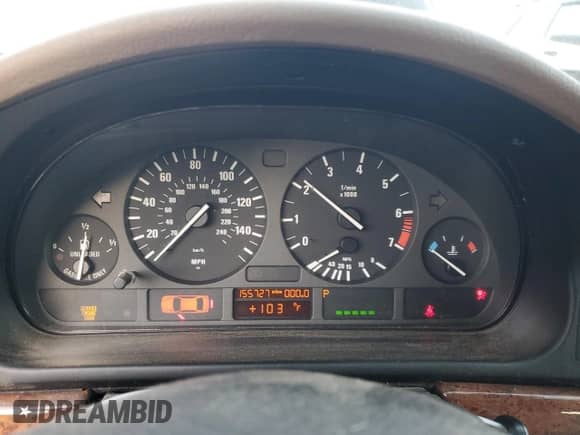 2001 BMW 5 Series 530i с VIN WBADT63411CF01201, выставлен на аукционе Copart как лот 46998615 с пробегом 155 727 миль миль и Чистый • Clean title. История ставок и продаж доступна на DreamBid. Изображение 9.