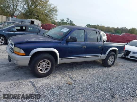 2003 Dodge Dakota SLT with VIN 1D7HL48NX3S141755, listed as a IAAI auction lot 41887914 with 171,302 mi miles and . Bid and sale history available at DreamBid. Image 14.