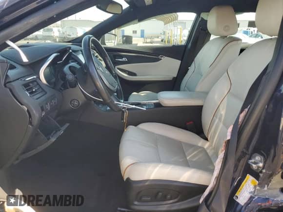 2019 Chevrolet Impala Premier with VIN 2G1105S31K9150452, listed as a Copart auction lot 81713595 with 53,980 mi miles and Salvage title. Bid and sale history available at DreamBid. Image 7.