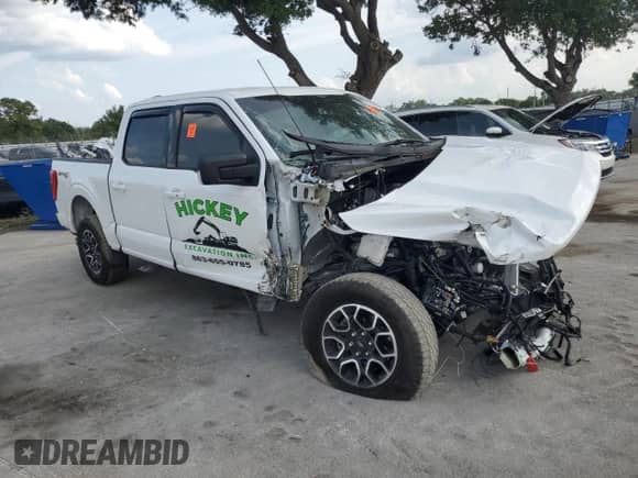 2023 Ford F-150 XL с VIN 1FTFW1E52PKG17644, выставлен на аукционе Copart как лот 57552965 с пробегом Не указан миль и На запчасти • Non repairable. История ставок и продаж доступна на DreamBid. Изображение 4.