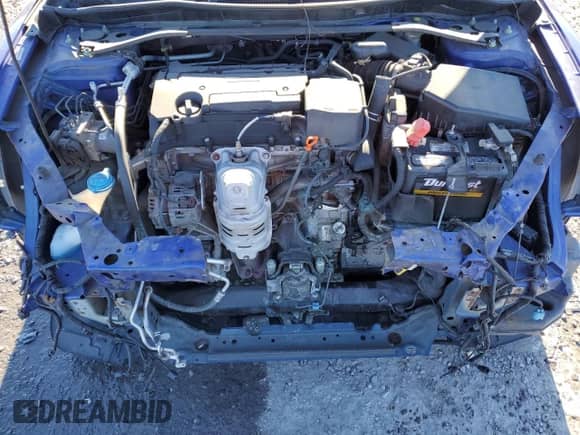 2017 Honda Accord EX-L with VIN 1HGCT1B65HA008470, listed as a Copart auction lot 87704295 with 99,999 mi miles and Salvage title. Bid and sale history available at DreamBid. Image 11.