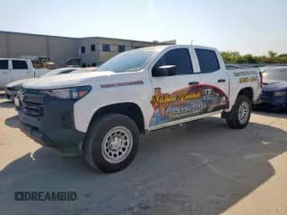 2024 Chevrolet Colorado 2WD Work Truck с VIN 1GCGSBEC3R1124908, выставлен на аукционе Copart как лот 67751695 с пробегом 45 075 миль миль и Списание • Salvage title. История ставок и продаж доступна на DreamBid. Изображение 1.