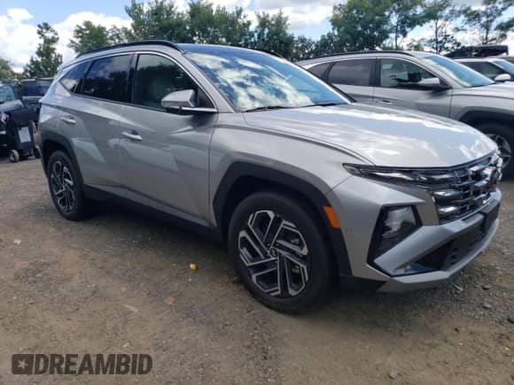 2025 Hyundai Tucson Limited с VIN KM8JEDD11SU344220, выставлен на аукционе Copart как лот 70521265 с пробегом 23 миль миль и Списание • Salvage title. История ставок и продаж доступна на DreamBid. Изображение 4.