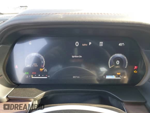 2025 Jeep Grand Cherokee Summit Reserve with VIN 1C4RJHEG5S8676988, listed as a Copart auction lot 53279085 with 897 mi miles and Salvage title. Bid and sale history available at DreamBid. Image 9.