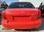 2005 Hyundai Accent GLS с VIN KMHCG45C15U596671, выставлен на аукционе Copart как лот 74834004 с пробегом Не указан миль и Списание • Salvage title. История ставок и продаж доступна на DreamBid. Изображение 6.