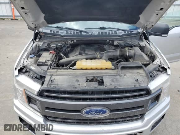 2018 Ford F-150 XLT z VIN 1FTEW1EG5JFA84380, wystawiony jako Copart lot #54830565 z przebiegiem 141 764 mil mil oraz Szkoda całkowita • Salvage title. Historia ofert i sprzedaży dostępna na DreamBid. Obrazek 11.