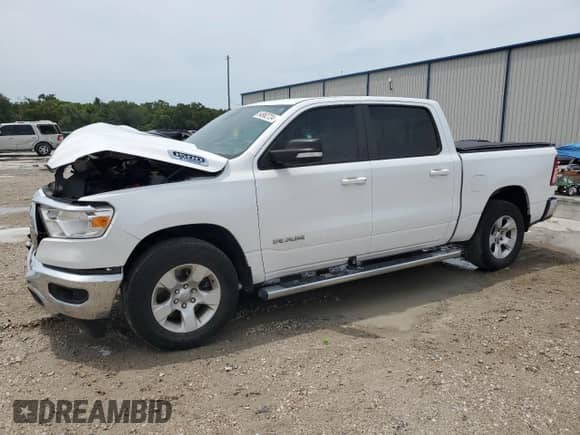 2022 Ram 1500 Big Horn с VIN 1C6RREFG2NN227853, выставлен на аукционе Copart как лот 54962724 с пробегом 61 605 миль миль и Списание • Salvage title. История ставок и продаж доступна на DreamBid. Изображение 1.