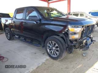2022 Chevrolet Silverado 1500 Custom z VIN 1GCPDBEK3NZ506563, wystawiony jako IAAI lot #43285149 z przebiegiem 17 357 mil mil oraz . Historia ofert i sprzedaży dostępna na DreamBid. Obrazek 1.