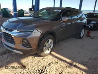 2019 Chevrolet Blazer with VIN 3GNKBBRA5KS649158, listed as a Copart auction lot 71073295 with 93,809 mi miles and Salvage title. Bid and sale history available at DreamBid. Image 1.