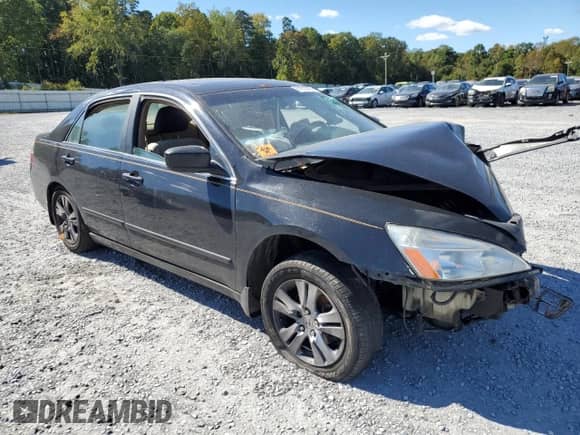 2006 Honda Accord EX-L with VIN 1HGCM56846A093363, listed as a Copart auction lot 81913095 with Not provided miles and Salvage title. Bid and sale history available at DreamBid. Image 4.