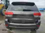 2017 Jeep Grand Cherokee Overland with VIN 1C4RJECG5HC605538, listed as a Copart auction lot 81946415 with 100,658 mi miles and Salvage title. Bid and sale history available at DreamBid. Image 6.