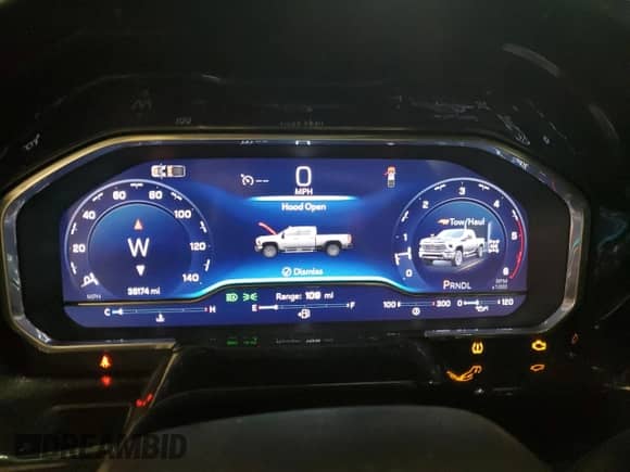 2024 Chevrolet Silverado 2500HD LT z VIN 1GC4YNEYXRF423538, wystawiony jako Copart lot #51919115 z przebiegiem 38 174 mil mil oraz Czysty tytuł • Clean title. Historia ofert i sprzedaży dostępna na DreamBid. Obrazek 9.