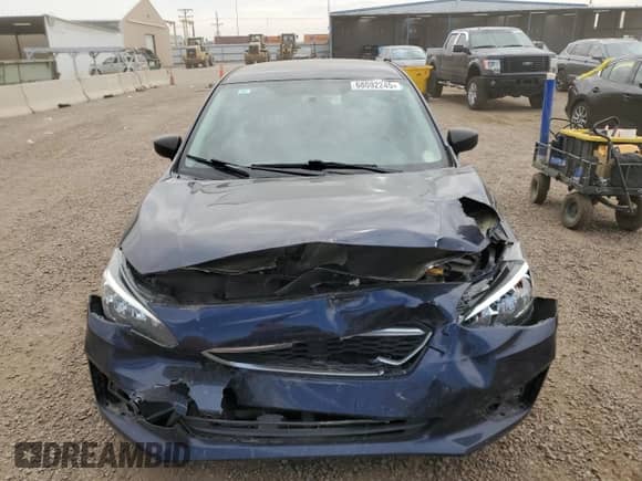 2019 Subaru Impreza with VIN 4S3GTAA63K3721347, listed as a Copart auction lot 68092245 with 56,238 mi miles and Salvage title. Bid and sale history available at DreamBid. Image 5.