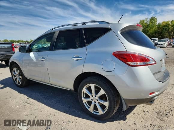 2012 Nissan Murano LE с VIN JN8AZ1MW4CW233237, выставлен на аукционе Copart как лот 81764565 с пробегом 133 563 миль миль и Списание • Salvage title. История ставок и продаж доступна на DreamBid. Изображение 2.