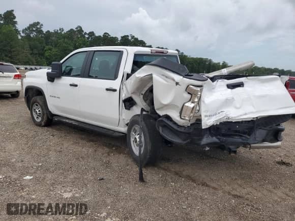2024 Chevrolet Silverado 2500HD Work Truck с VIN 2GC4YLEY1R1130963, выставлен на аукционе Copart как лот 61128155 с пробегом 2 801 миль миль и Списание • Salvage title. История ставок и продаж доступна на DreamBid. Изображение 2.