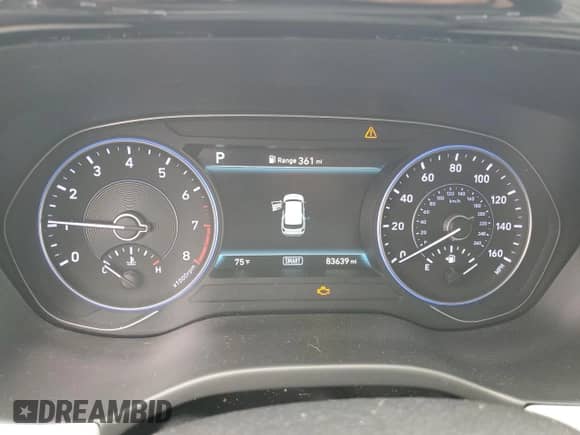 2020 Hyundai Palisade SEL z VIN KM8R44HE9LU102120, wystawiony jako Copart lot #85390065 z przebiegiem 83 639 mil mil oraz Szkoda całkowita • Salvage title. Historia ofert i sprzedaży dostępna na DreamBid. Obrazek 9.