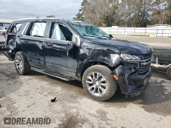 2024 Chevrolet Tahoe LT с VIN 1GNSCNKD4RR286626, выставлен на аукционе Copart как лот 42358205 с пробегом 22 288 миль миль и Списание • Salvage title. История ставок и продаж доступна на DreamBid. Изображение 4.