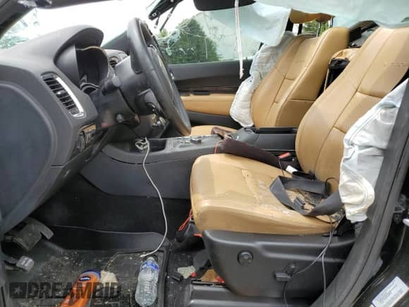 2017 Dodge Durango Citadel Anodized Platinum with VIN 1C4RDJEG6HC806751, listed as a Copart auction lot 55774085 with Not provided miles and Salvage title. Bid and sale history available at DreamBid. Image 7.